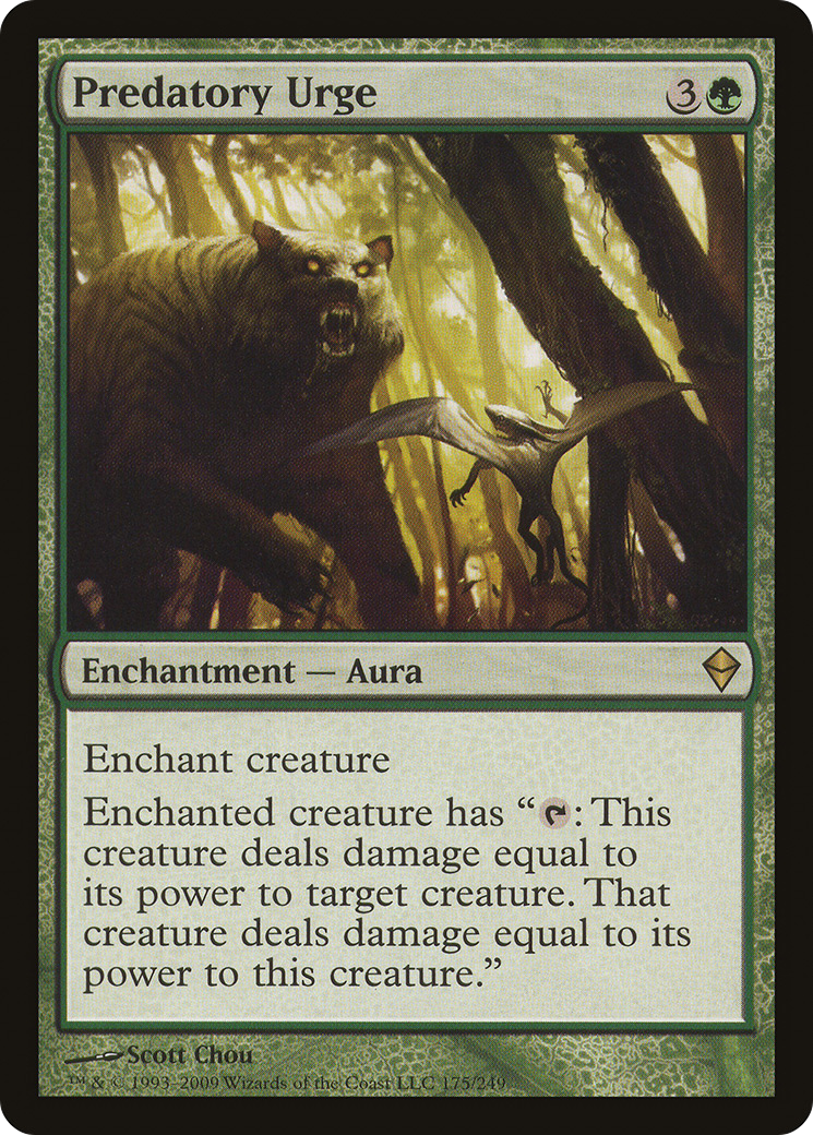 Predatory Urge (ZEN-175)  Foil