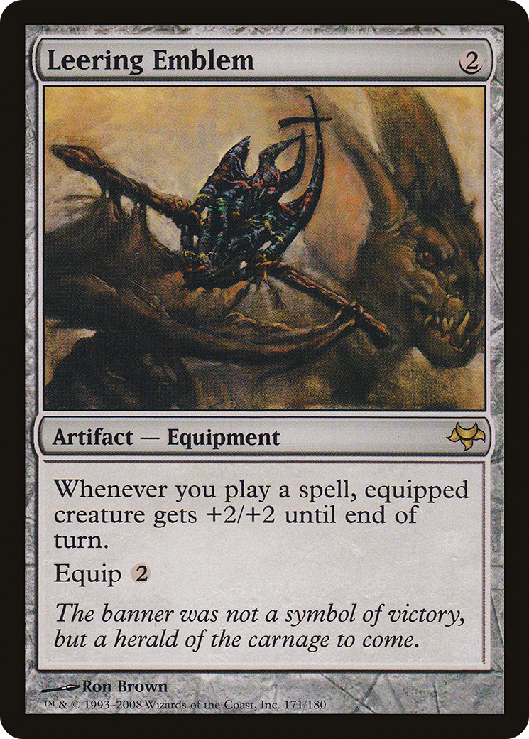 Leering Emblem (EVE-171)  Foil