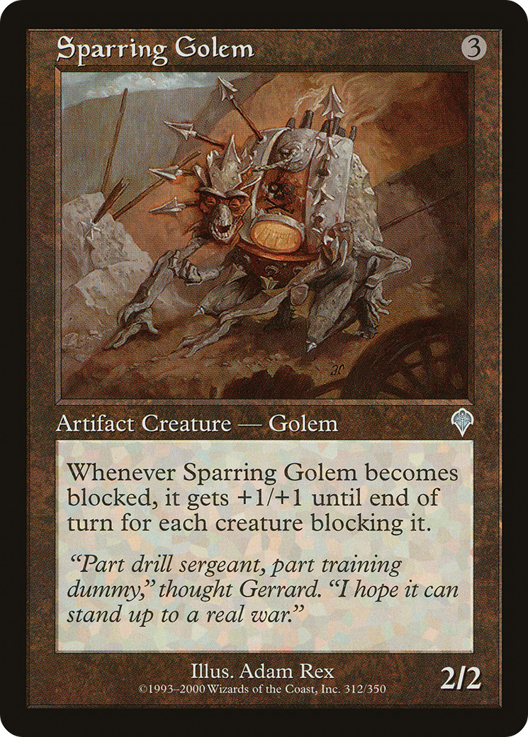 Sparring Golem (INV-312)  Foil