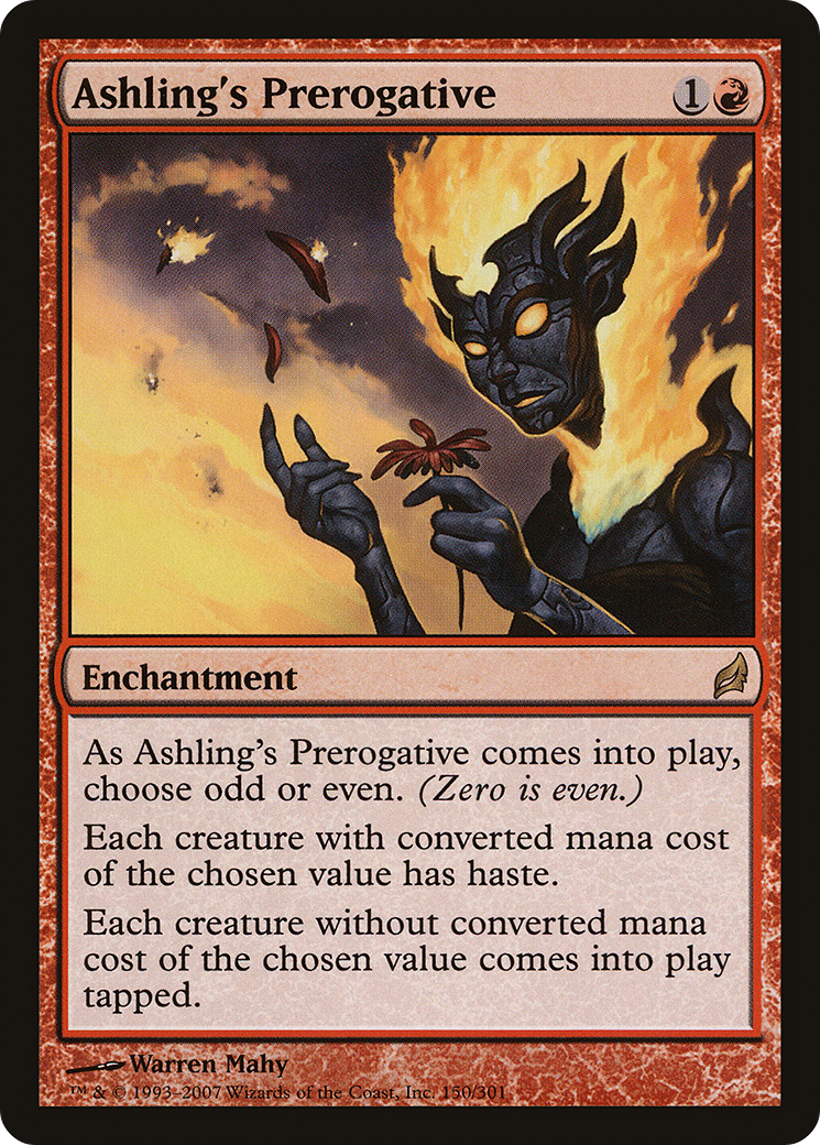 Ashling's Prerogative (LRW-150)