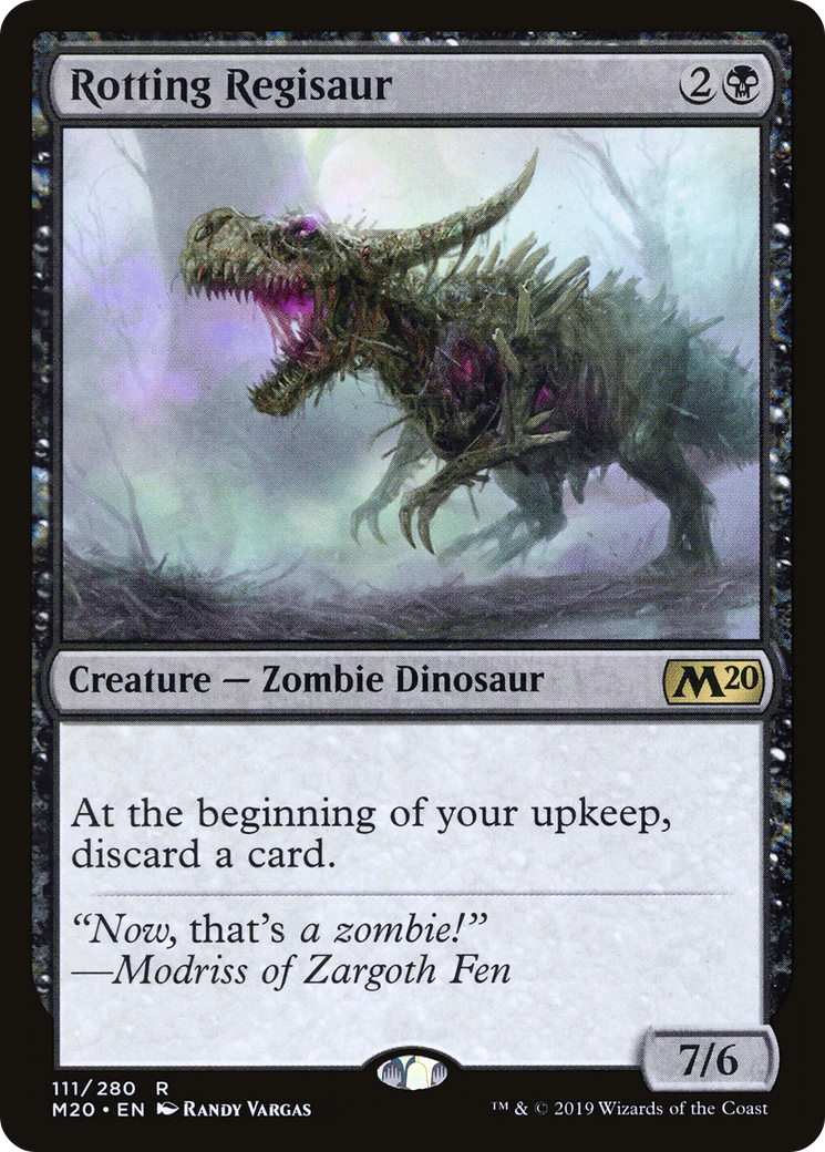 Rotting Regisaur (M20-111)  Foil
