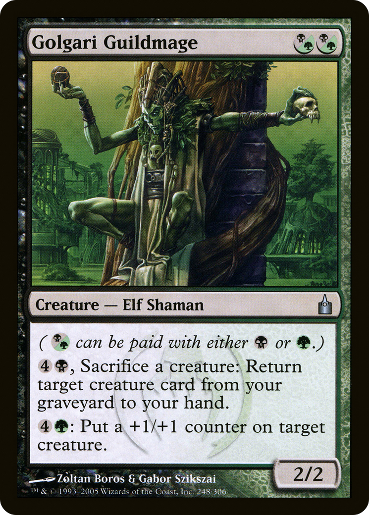 Golgari Guildmage (RAV-248)  Foil