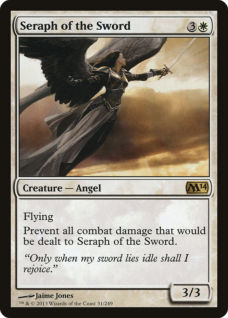 Seraph of the Sword (M14-031)  Foil