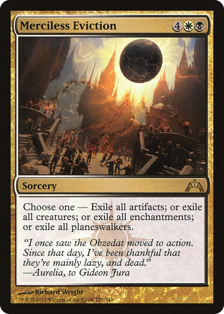 Merciless Eviction (GTC-177)  Foil