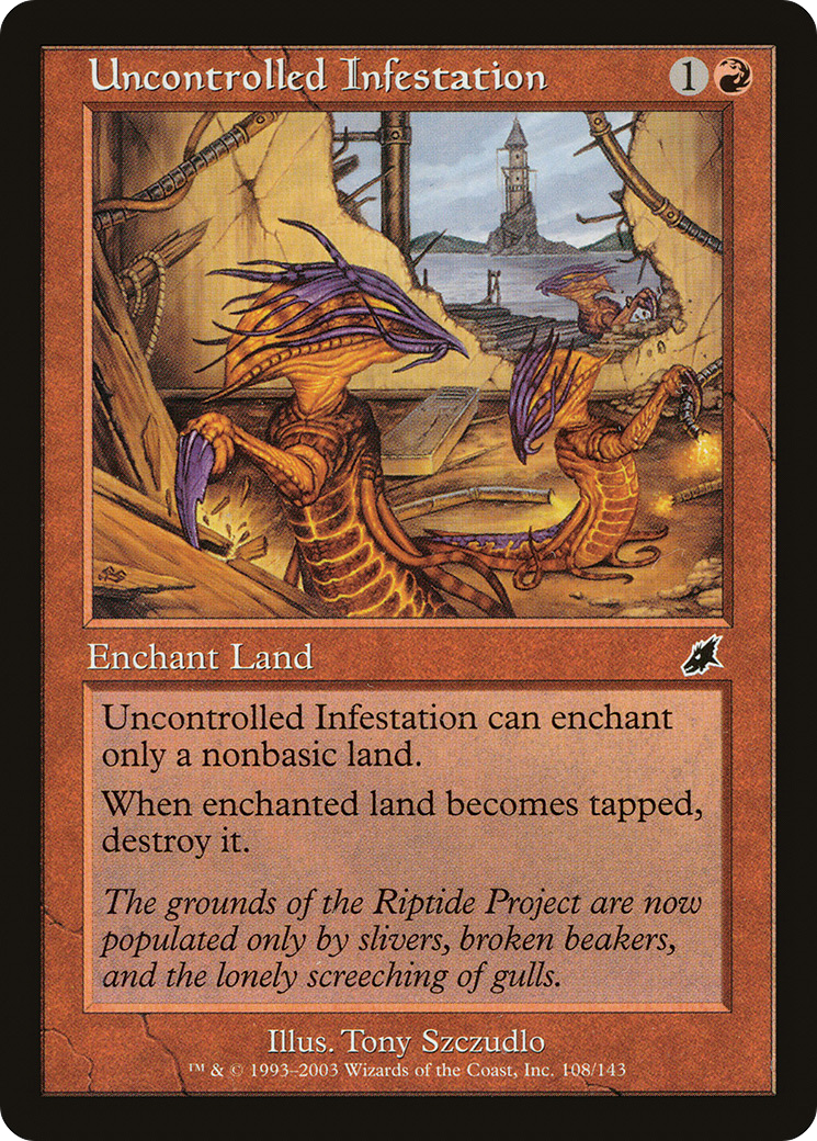 Uncontrolled Infestation (SCG-108)  Foil
