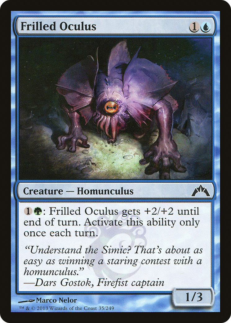 Frilled Oculus (GTC-035)  Foil
