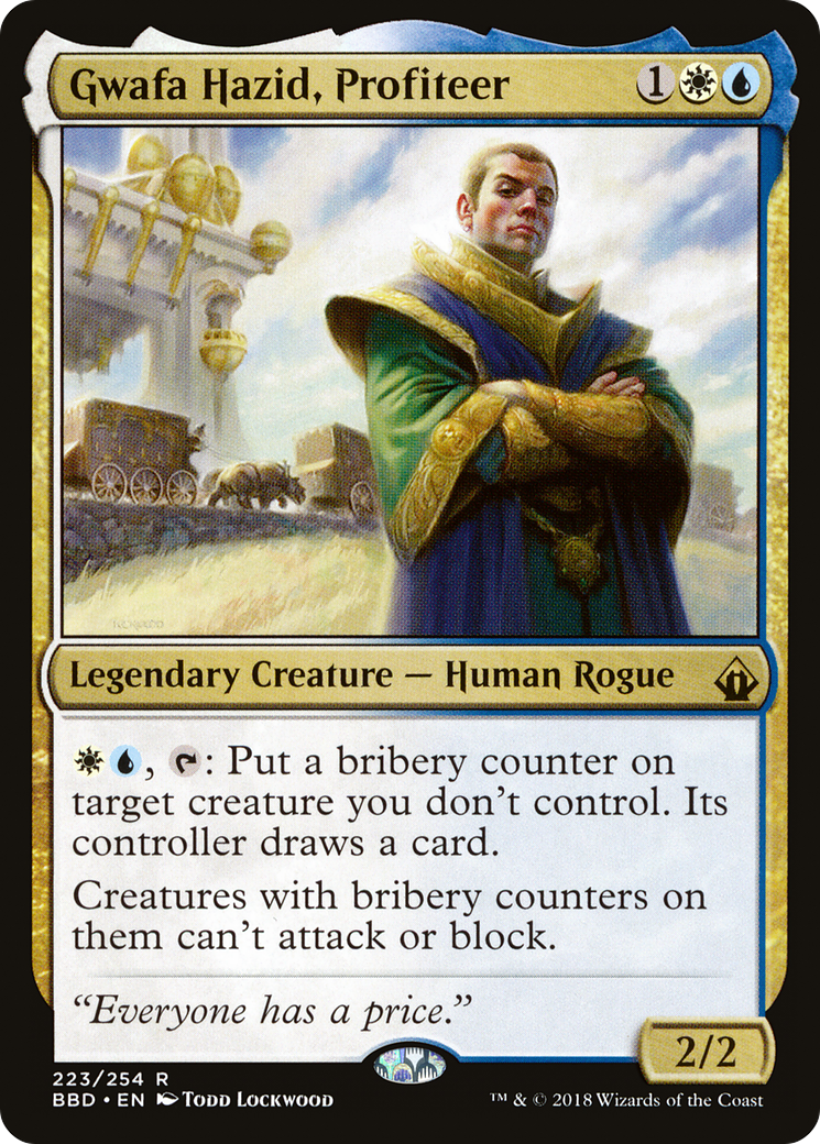 Gwafa Hazid, Profiteer (BBD-223)  Foil