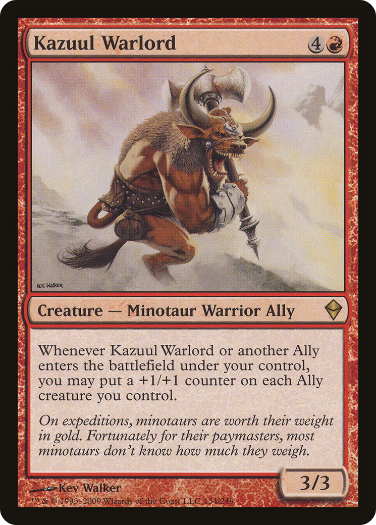 Kazuul Warlord (ZEN-134)  Foil