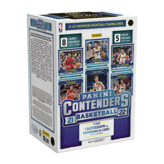 2021/22 Panini Contenders Basketball 6-Pack Blaster Box