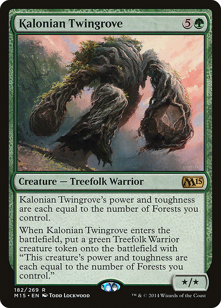 Kalonian Twingrove (M15-182)  Foil