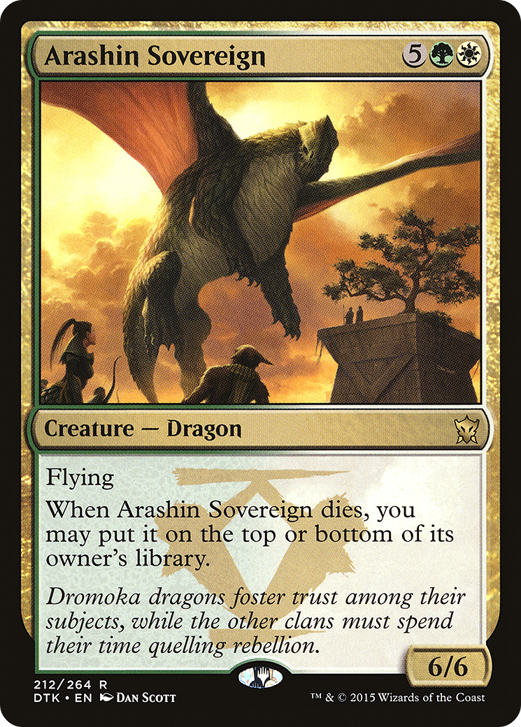 Arashin Sovereign (DTK-212)  Foil
