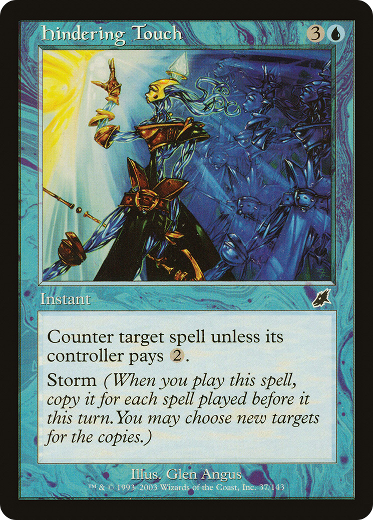 Hindering Touch (SCG-037)  Foil