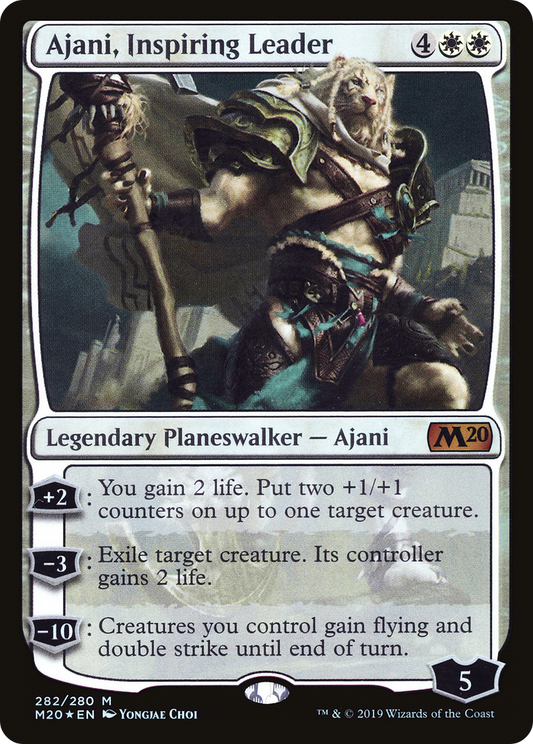 Ajani, Inspiring Leader (M20-282)  Foil