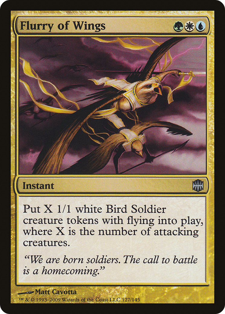 Flurry of Wings (ARB-127)  Foil