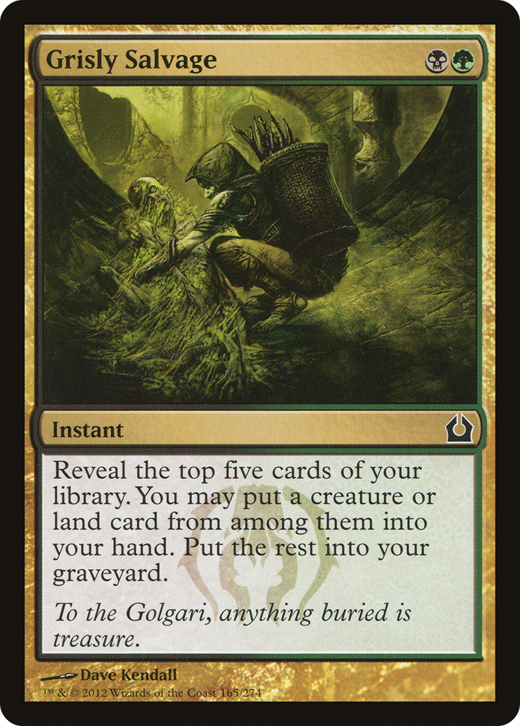 Grisly Salvage (RTR-165)  Foil