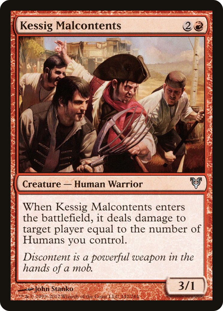 Kessig Malcontents (AVR-142)  Foil