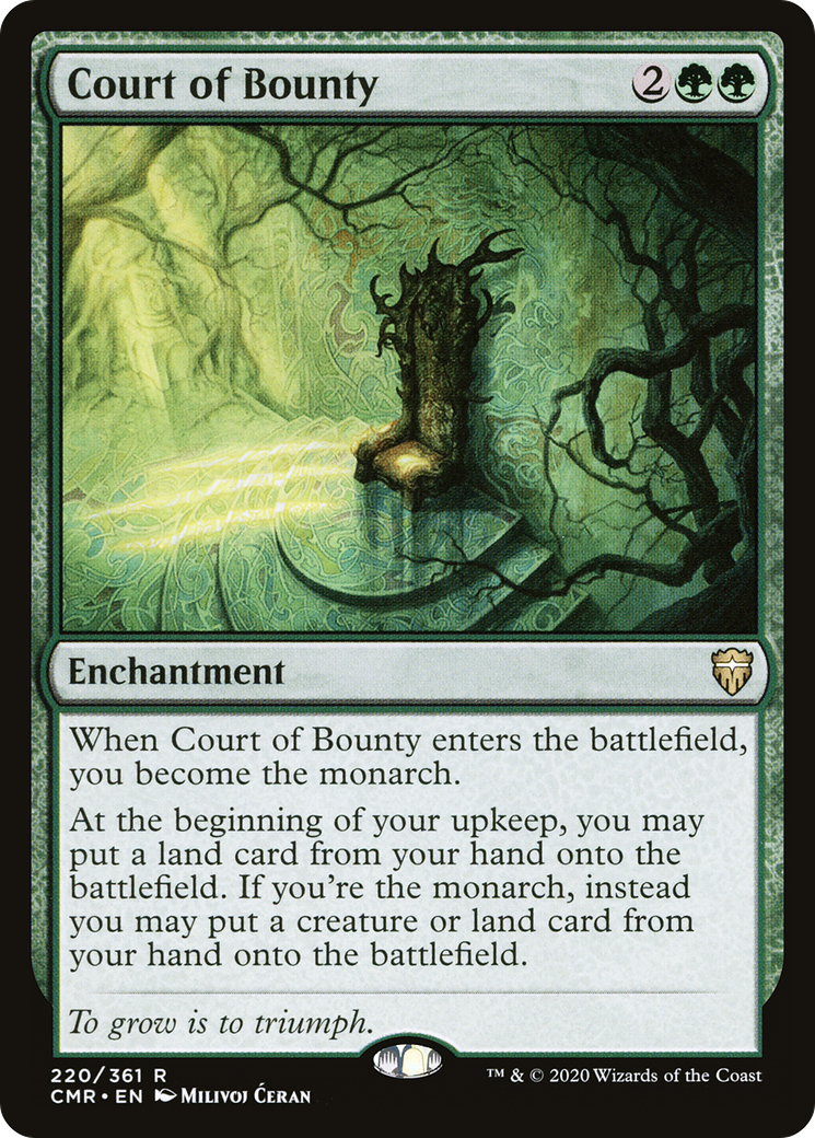 Court of Bounty (CMR-220)  Foil