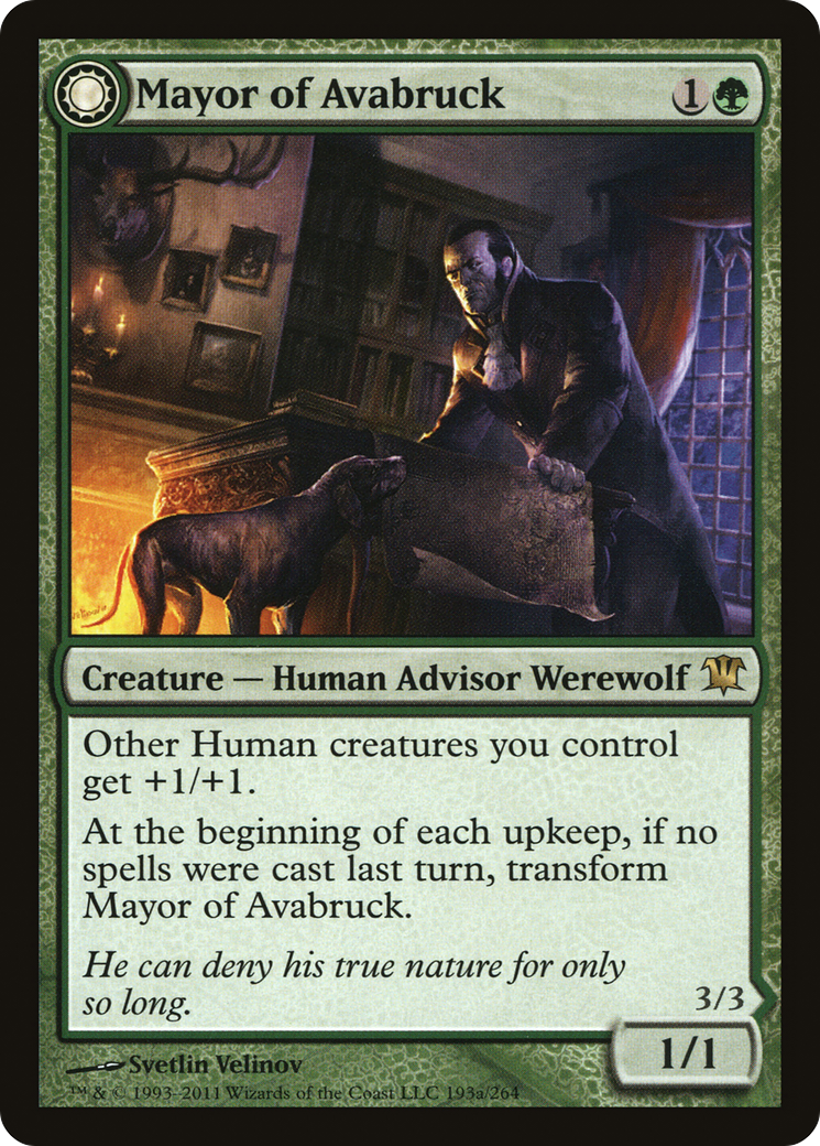 Mayor of Avabruck (ISD-193)  Foil
