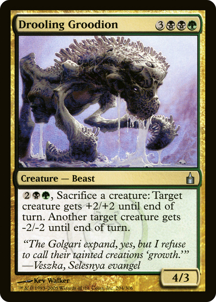 Drooling Groodion (RAV-204)  Foil