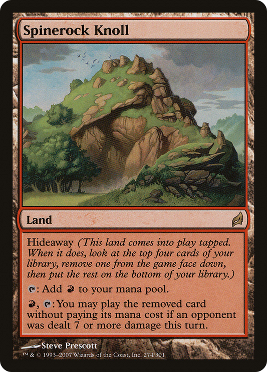 Spinerock Knoll (LRW-274)  Foil