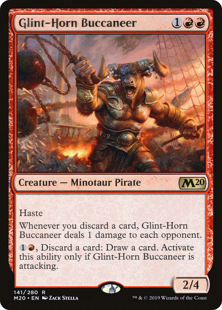 Glint-Horn Buccaneer (M20-141)  Foil
