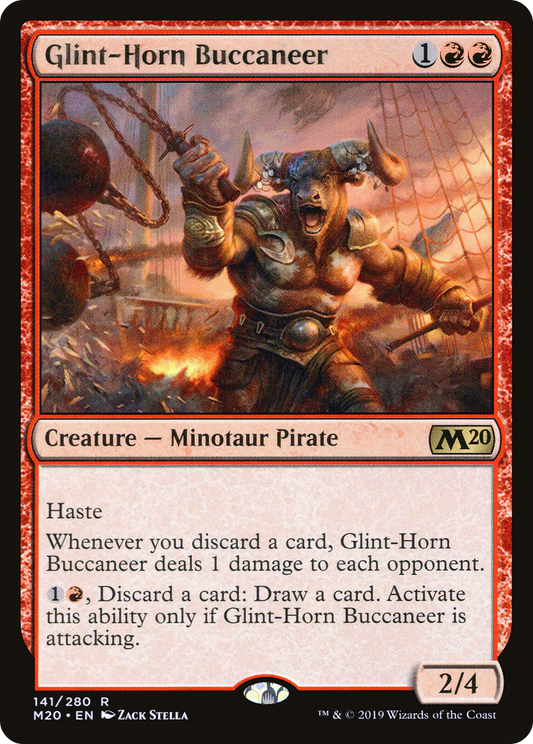 Glint-Horn Buccaneer (M20-141)  Foil