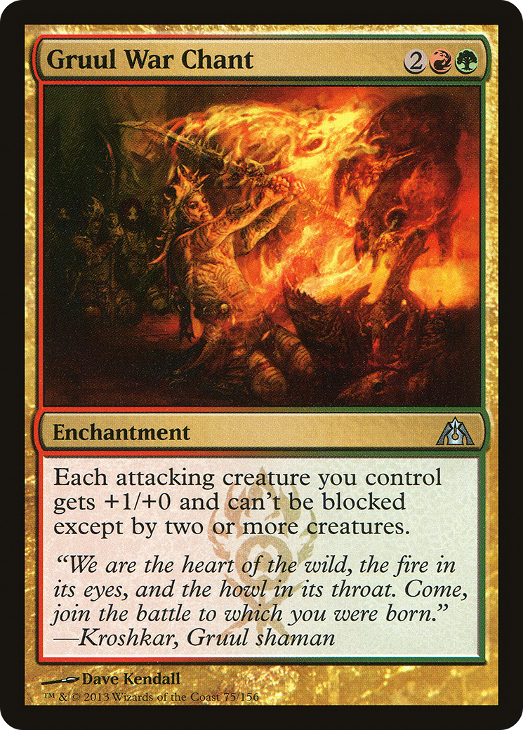 Gruul War Chant (DGM-075)