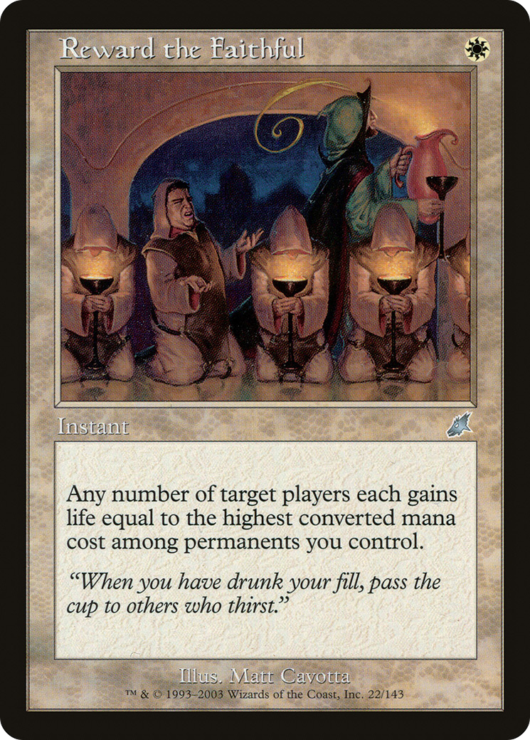 Reward the Faithful (SCG-022)