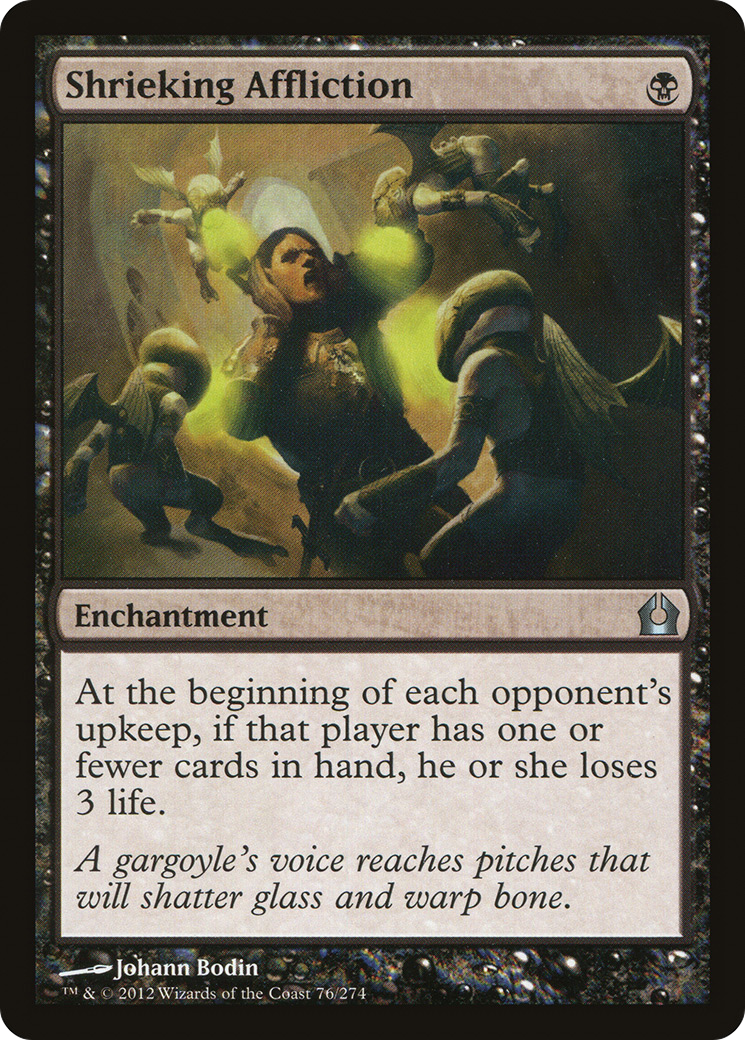 Shrieking Affliction (RTR-076)  Foil