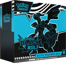 Pokémon Scarlet & Violet - Black Bolt Elite Trainer Box