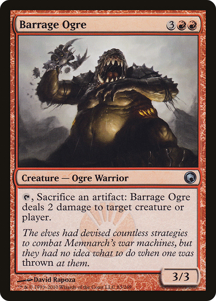 Barrage Ogre (SOM-083)