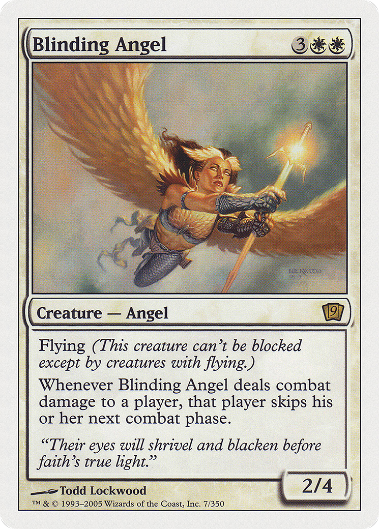 Blinding Angel (9ED-007)  Foil