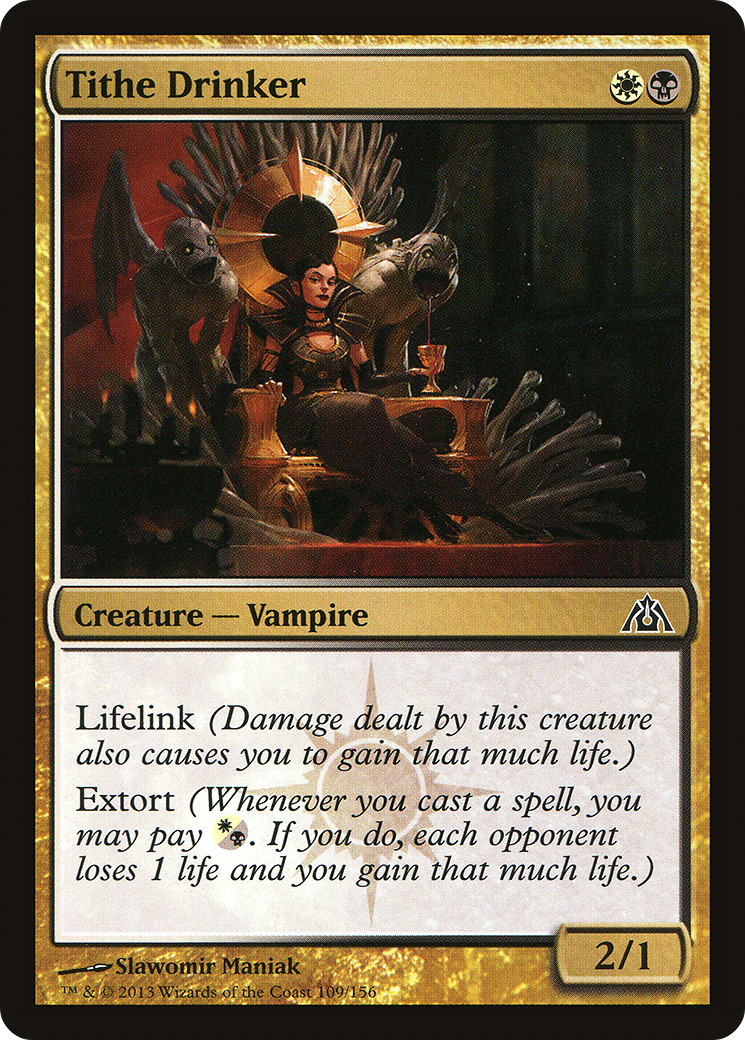 Tithe Drinker (DGM-109)  Foil