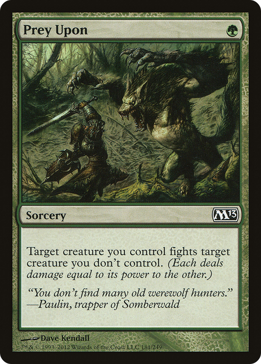 Prey Upon (M13-181)