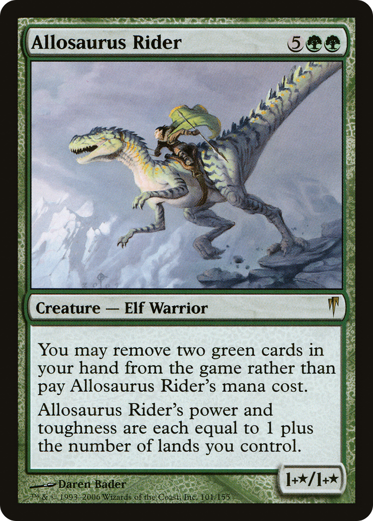 Allosaurus Rider (CSP-101)  Foil