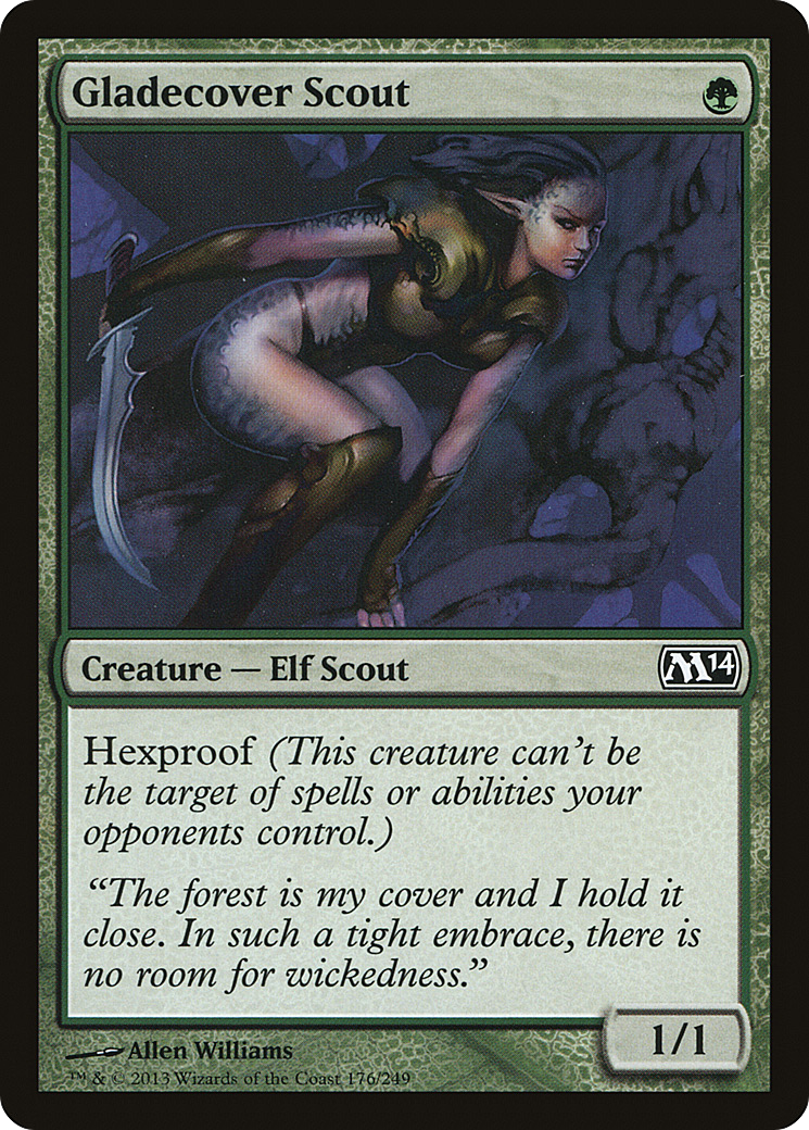 Gladecover Scout (M14-176)  Foil