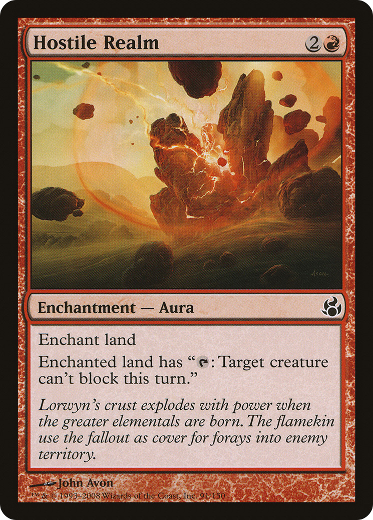 Hostile Realm (MOR-091)  Foil