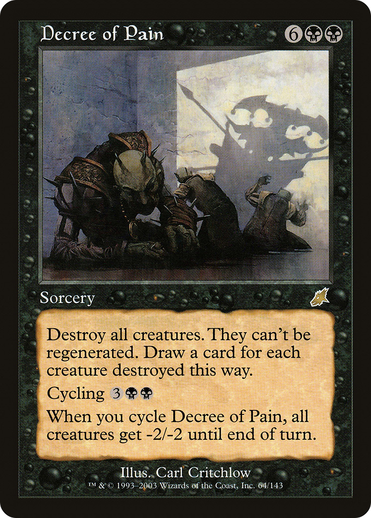 Decree of Pain (SCG-064)  Foil
