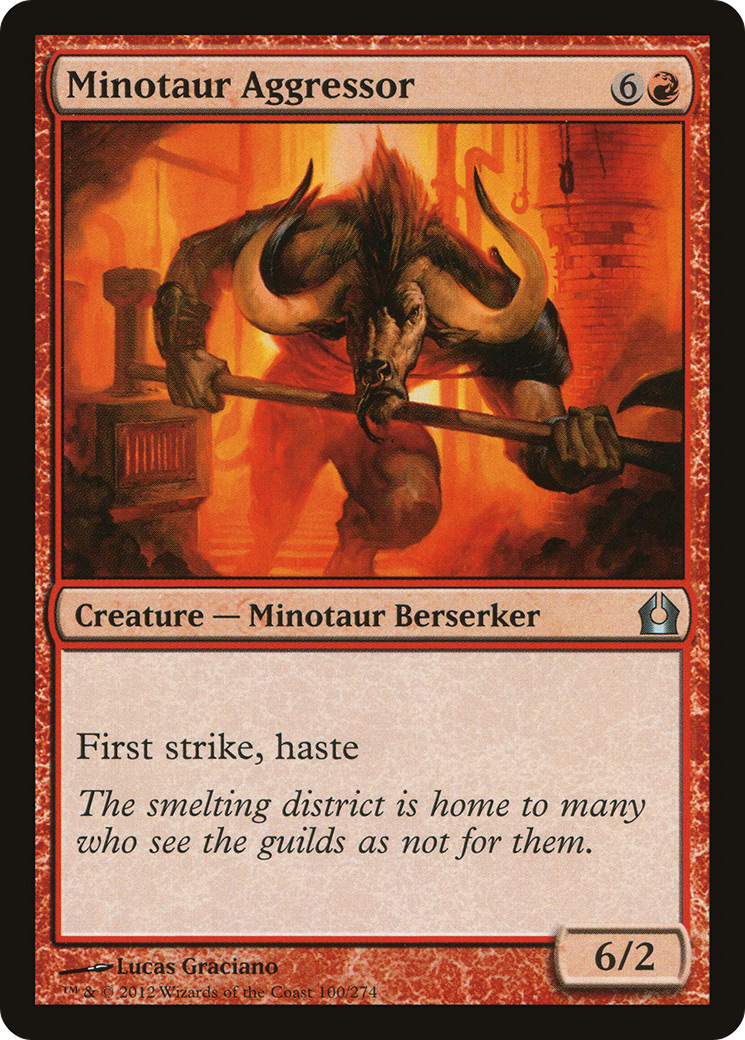 Minotaur Aggressor (RTR-100)  Foil