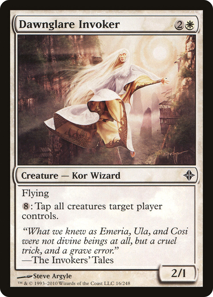 Dawnglare Invoker (ROE-016)  Foil