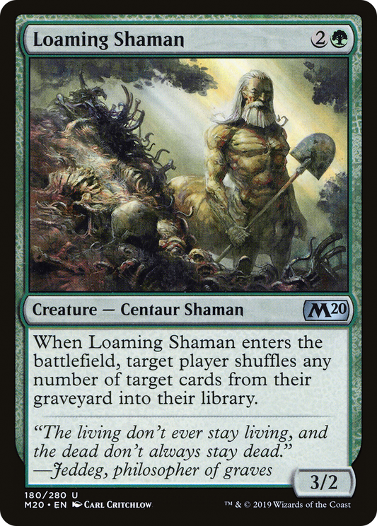 Loaming Shaman (M20-180)  Foil