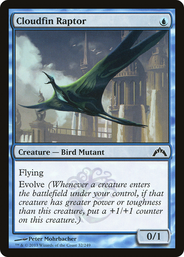 Cloudfin Raptor (GTC-032)  Foil