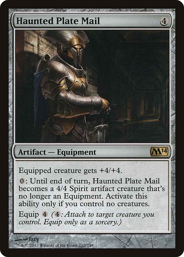 Haunted Plate Mail (M14-212)