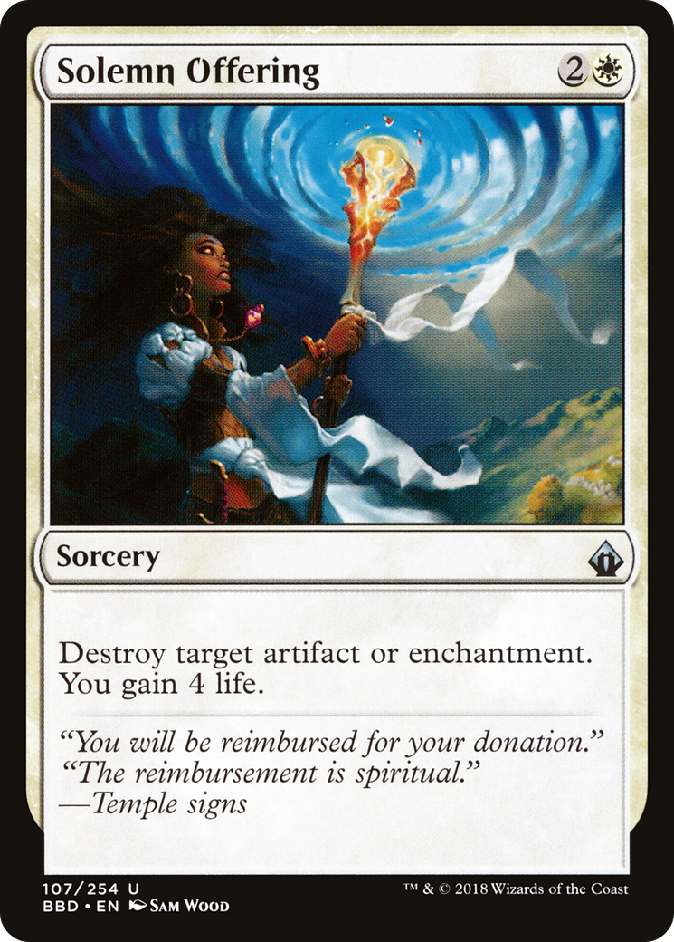 Solemn Offering (BBD-107)  Foil