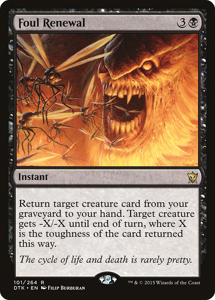 Foul Renewal (DTK-101)  Foil