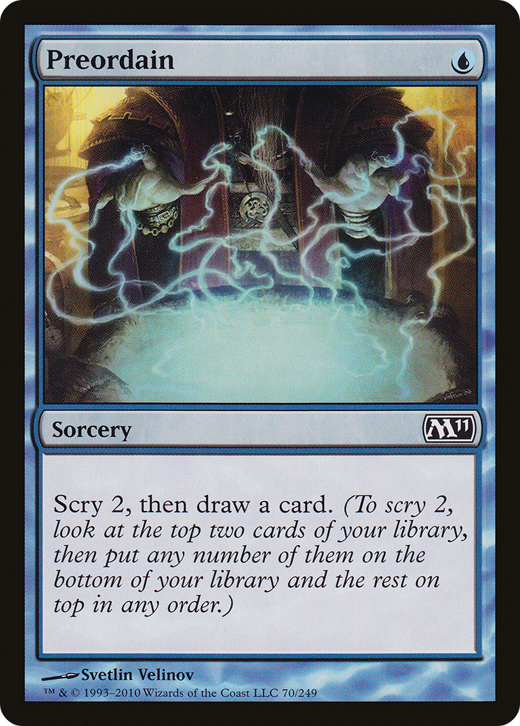 Preordain (M11-070)  Foil