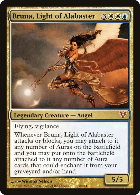 Bruna, Light of Alabaster (AVR-208)  Foil