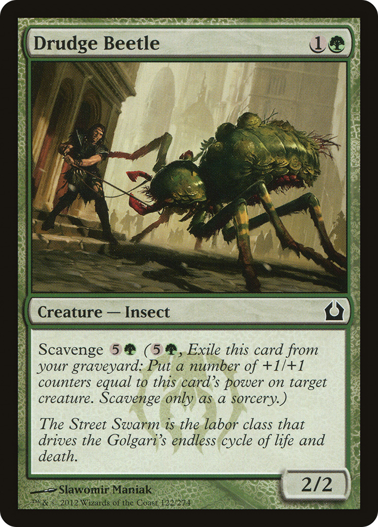 Drudge Beetle (RTR-122)  Foil