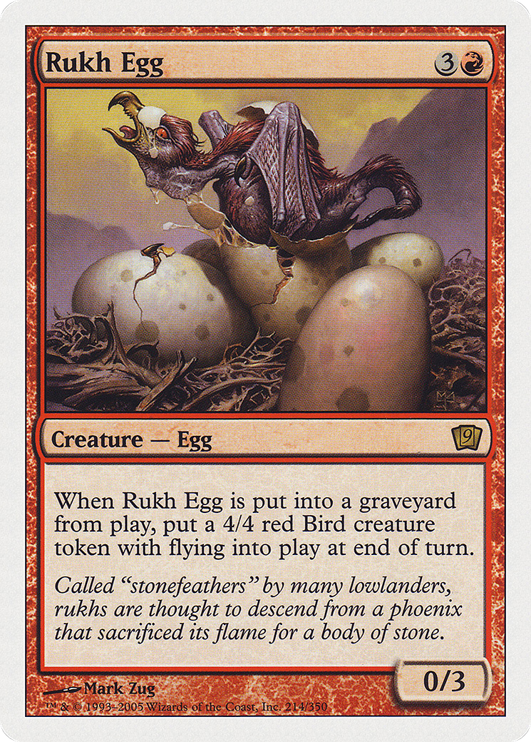 Rukh Egg (9ED-214)  Foil