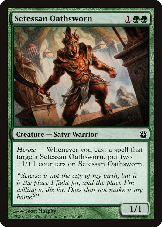 Setessan Oathsworn (BNG-138)  Foil